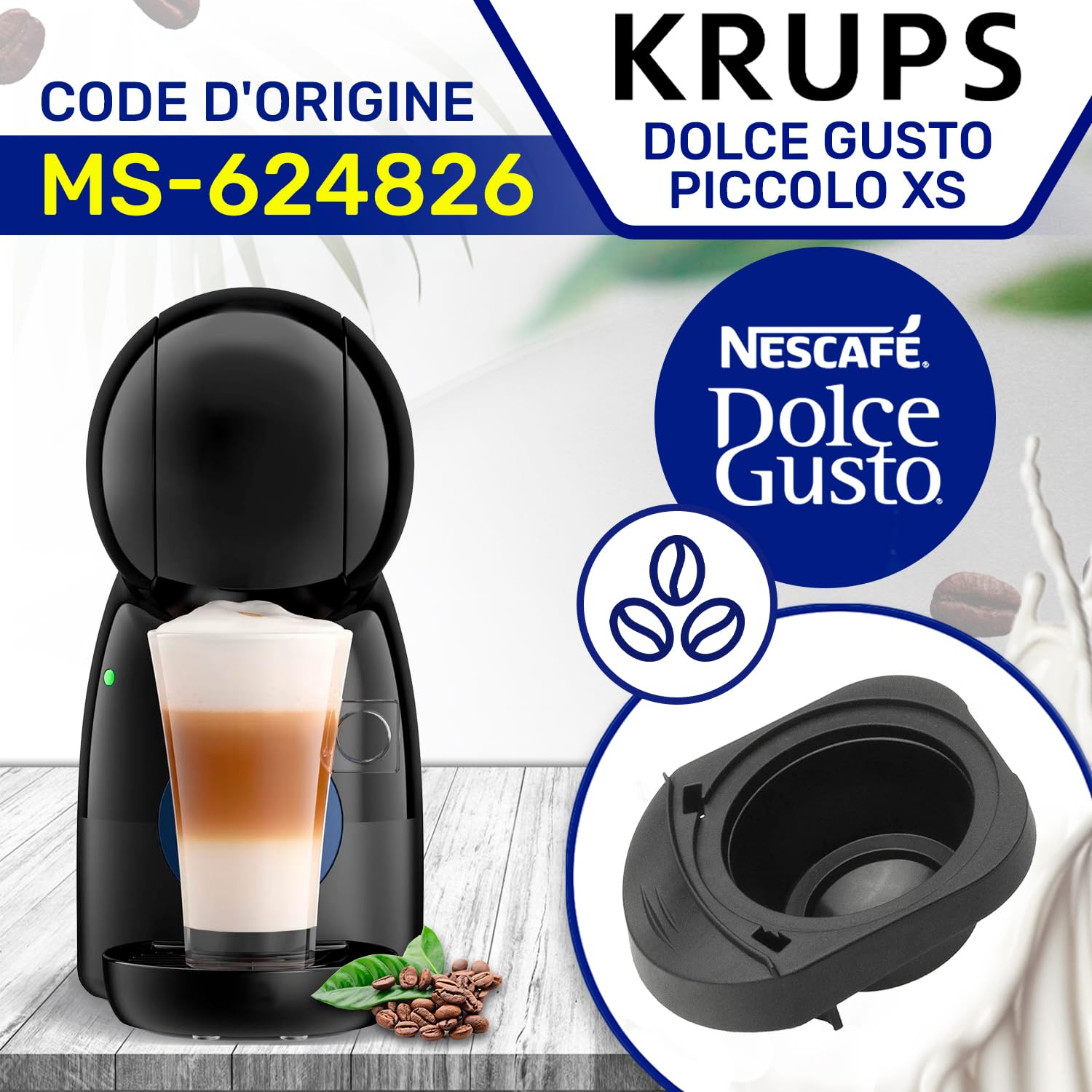 Support dosettes pour cafetière Dolce Gusto - Krups MS-622727