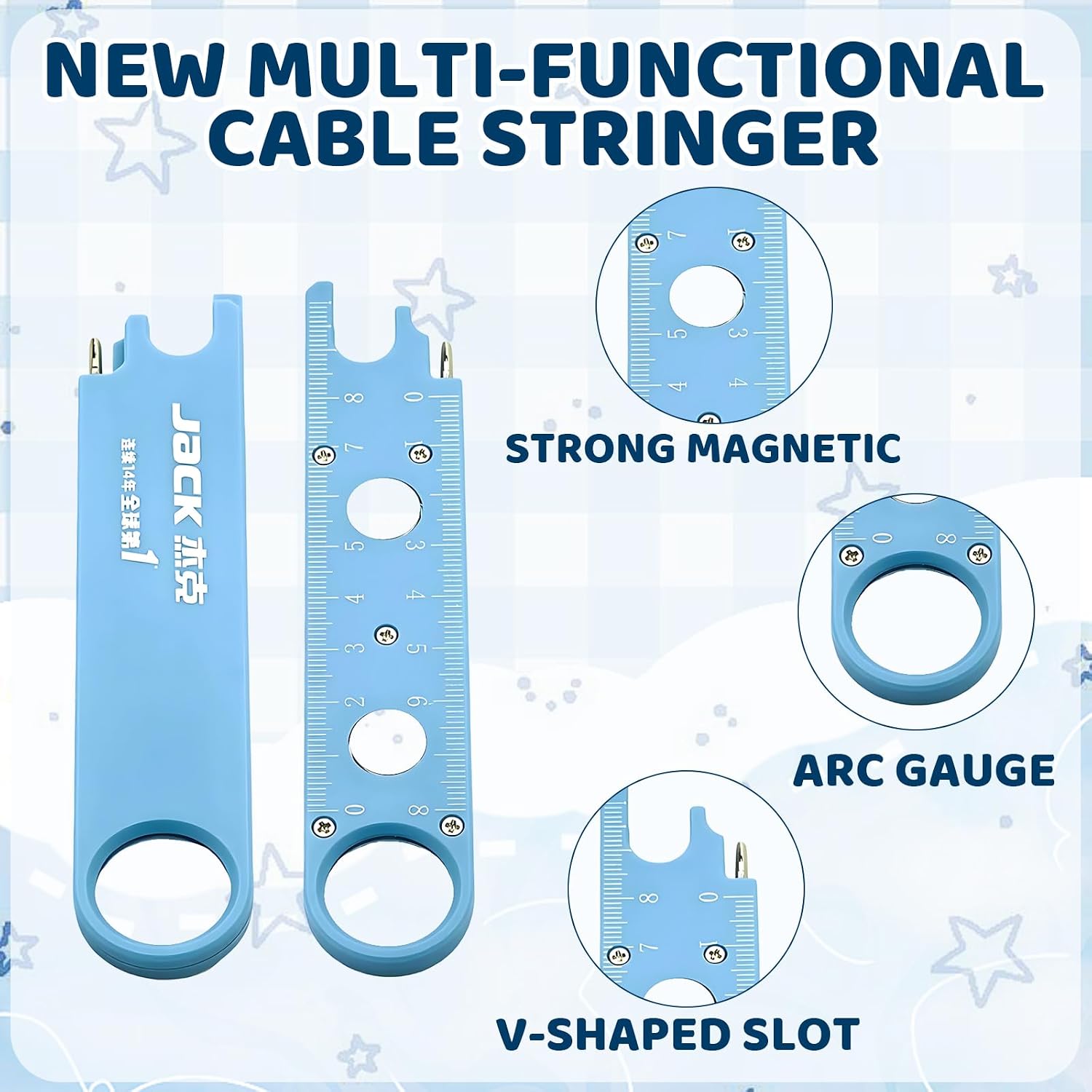 Sewing Machine Needle Threader, Automatic Needle Threader Tool for Hand Sewing, Sewing Supplies with Seam Rippers, Needlepoint Accessories for Low-Light Sewing and Quick Alterations