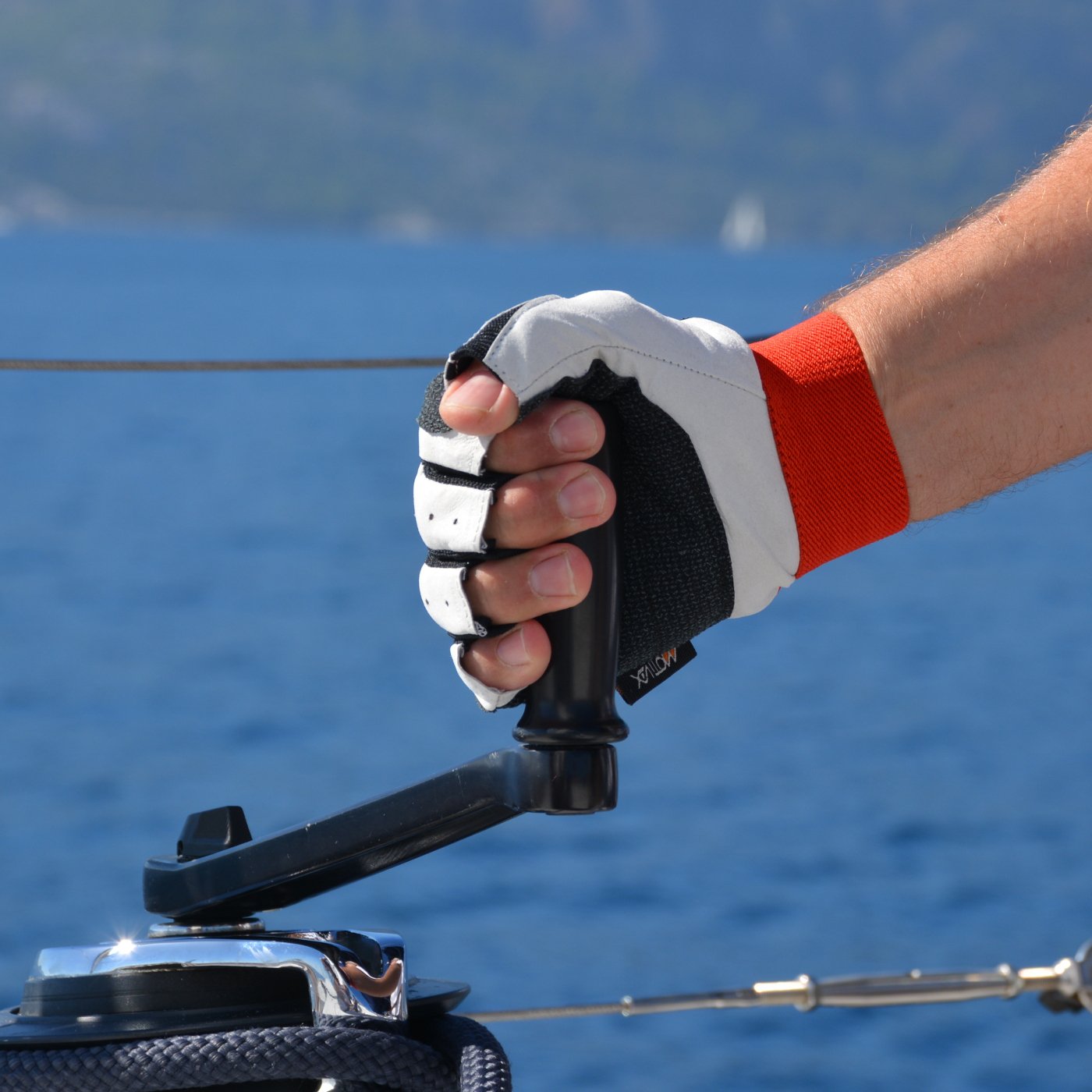 Guantes de Vela Kevlar® con Palmas reforzadas