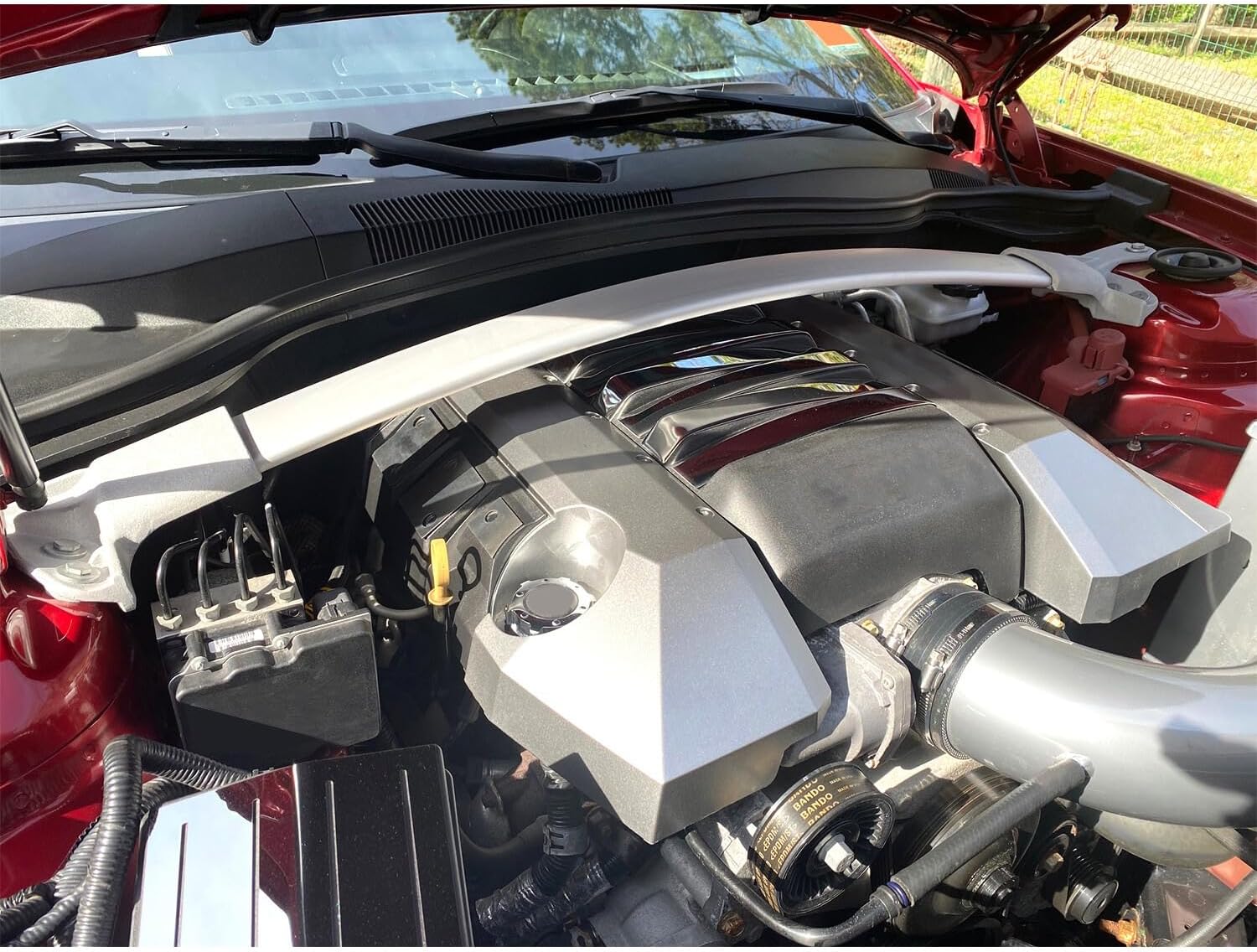 Suitable for Aluminum Strut Tower Brace Kit for 2011-2015 Chevrolet Camaro V6/V8/SS/1LE/Z28 - Direct Replacement for 23120485 & 22756880 - Enhance Stability & Performance