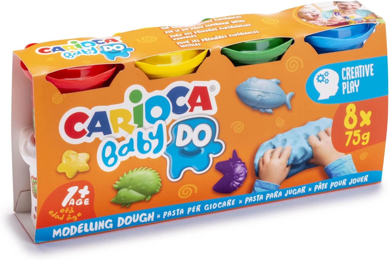 CariocaBaby Modelling Clay 8 x 75 g