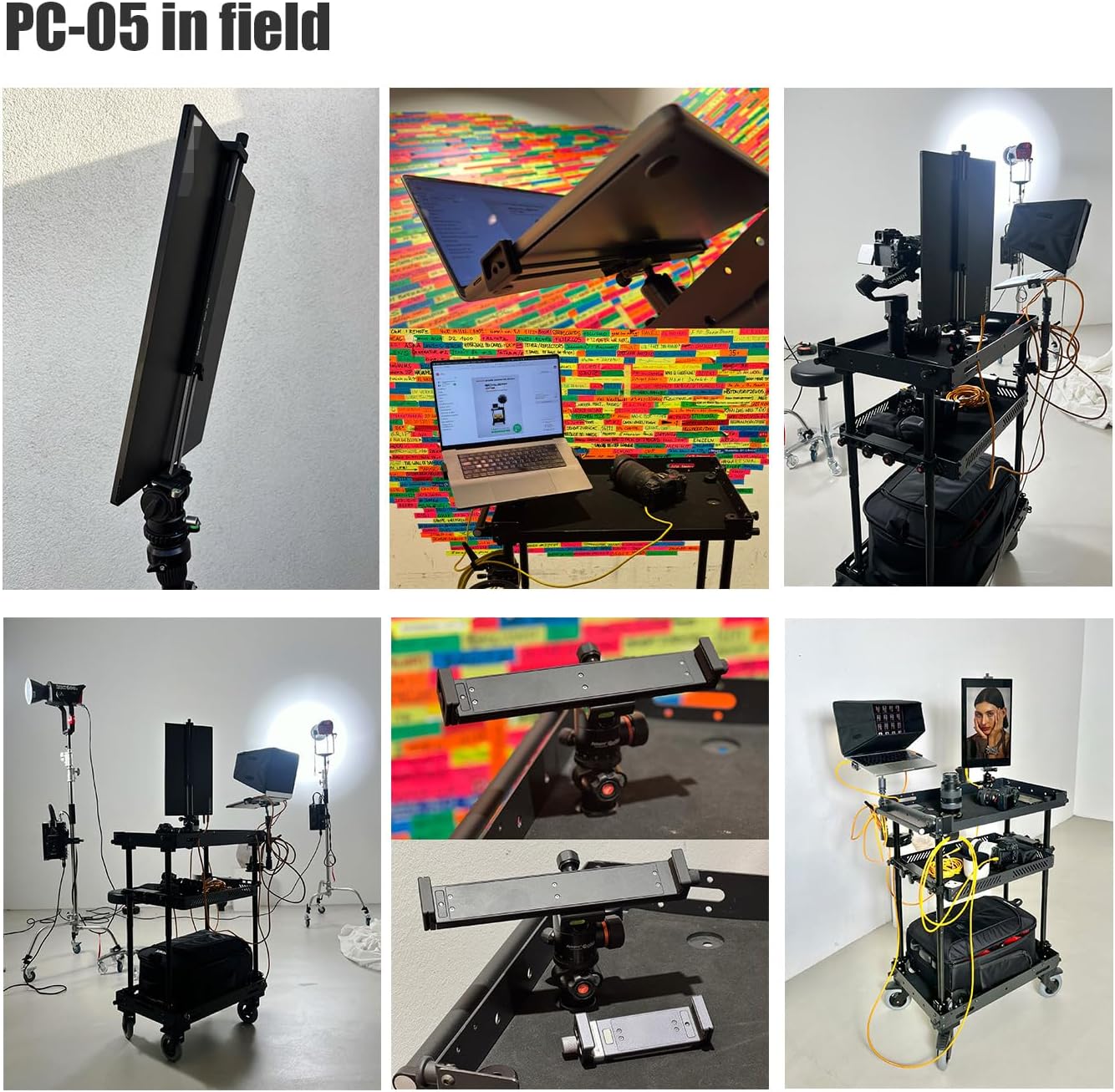 SUNWAY PC-05 Universal Big Laptop Stand for Arca Swiss Tripod, Laptop Holder for MacBook pro, Tablet Mount for Pad, Tripod Pad Adapter