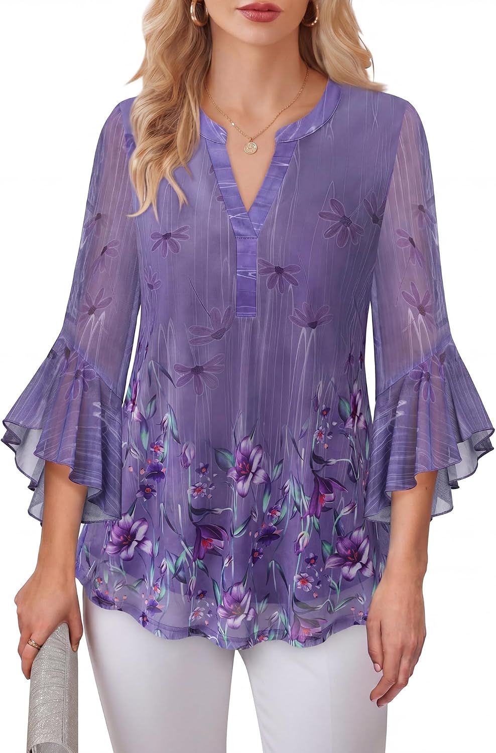 Floral Purple