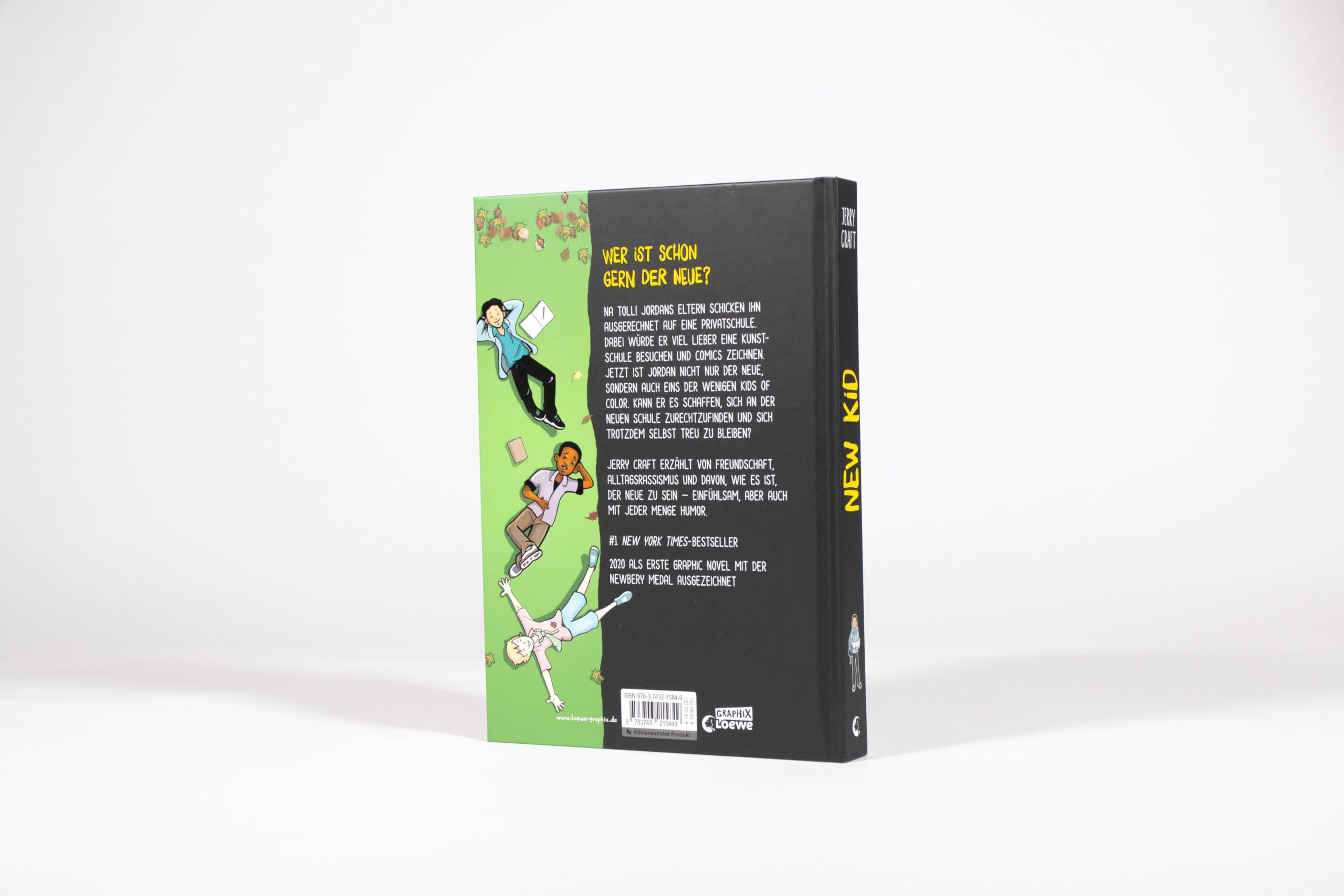 New Kid - Als wäre Schule nicht eh schon schwer genug: Das mitreißende New York Times-Bestseller-Comic-Buch für Jugendliche ab 12 Jahren (New-Kid-Reihe, Band 1)
