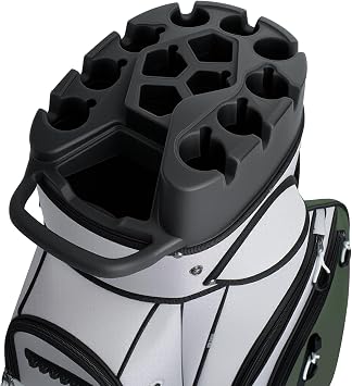 uniHimal 14-Way T-Lock Golf Cart Bag Pro with Full-Length Divider
