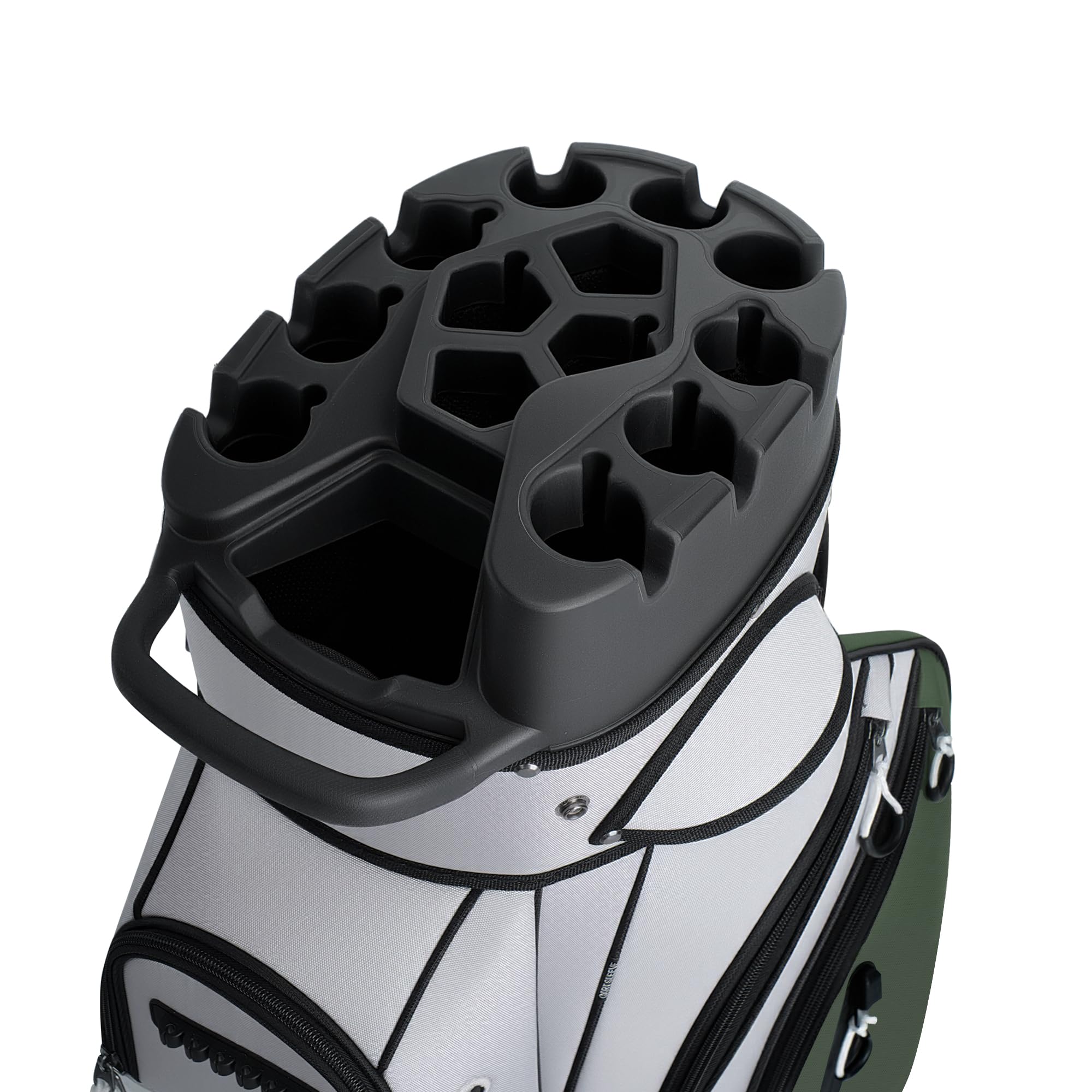 uniHimal 14-Way T-Lock Golf Cart Bag Pro with Full-Length Divider
