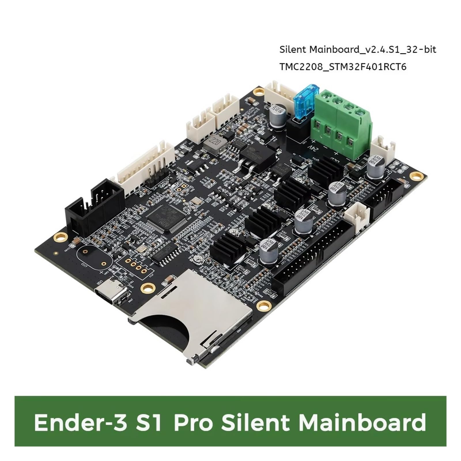 Kit Scheda Silenziosa Ender-3 S1 Pro Compatibile Con Creality | Stampa 3D, funzionamento a bassa rumorosità, controllo stabile, sostituzione del circuito