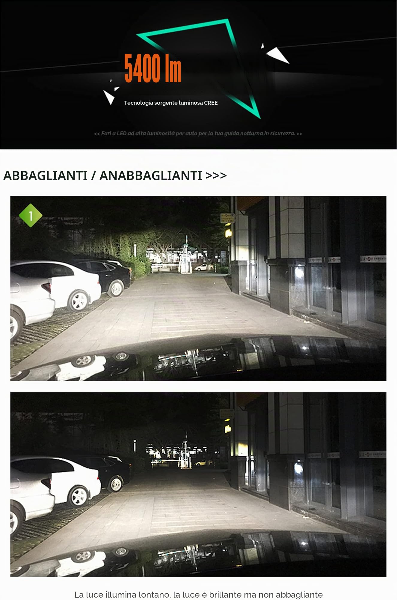 SCOZIA Lampadine per fari LED RGB, conversione fari Bluetooth RGB + LED abilitata per app, kit di conversione fari IP68 impermeabile, installazione rapida, confezione da 2, H4