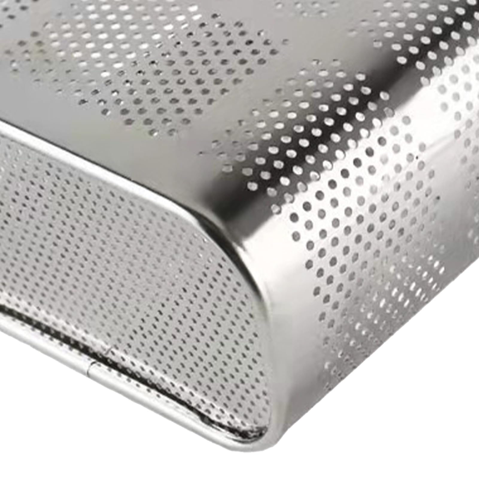 Portautensili da Cucina, 2 Scomparti, Porta Utensili da Cucina in Acciaio Inox, Scolapasta per Posate per La Cucina di Casa