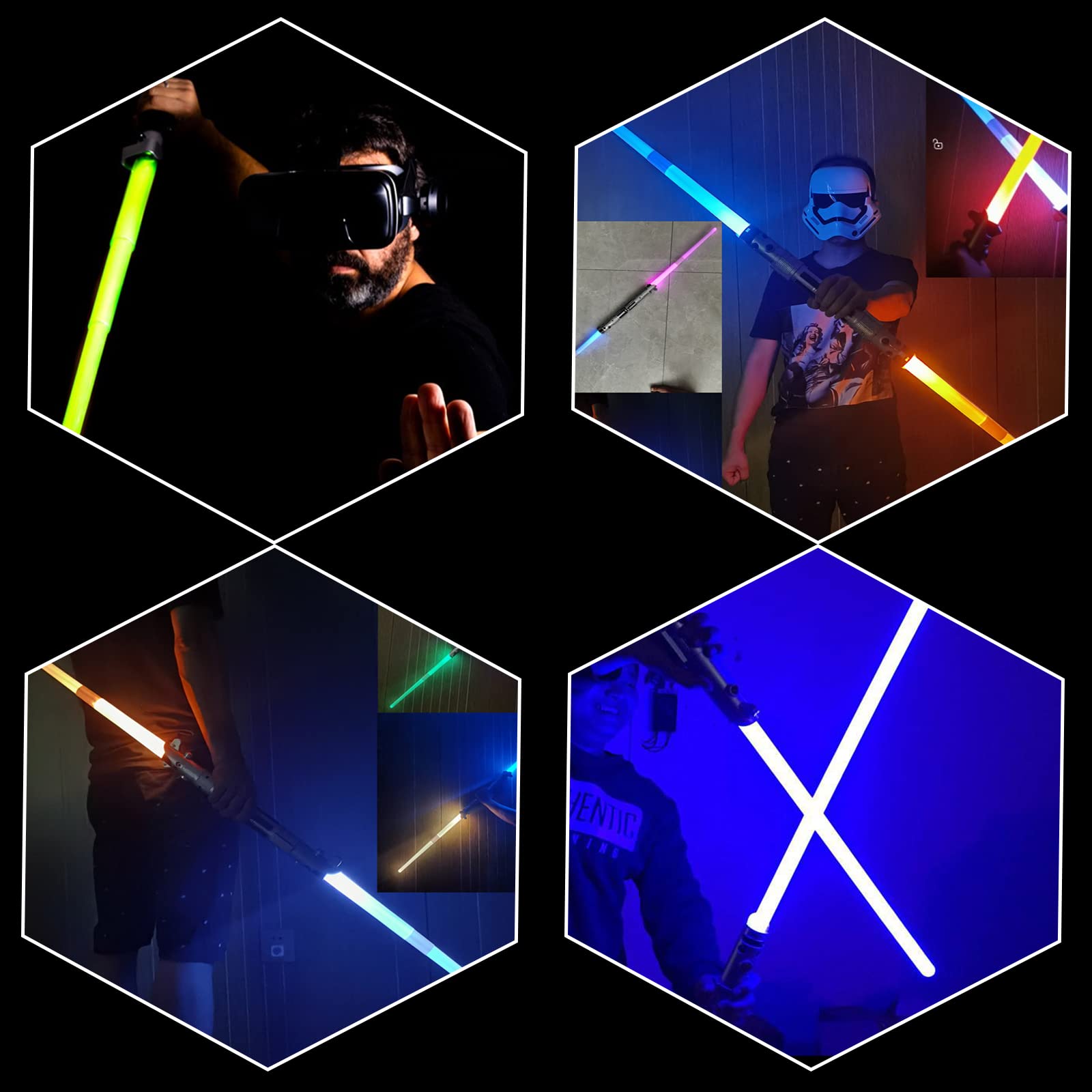 Buy SOARFLY LED Light Saber, 7 Color Changing Light Up Sword with Sound