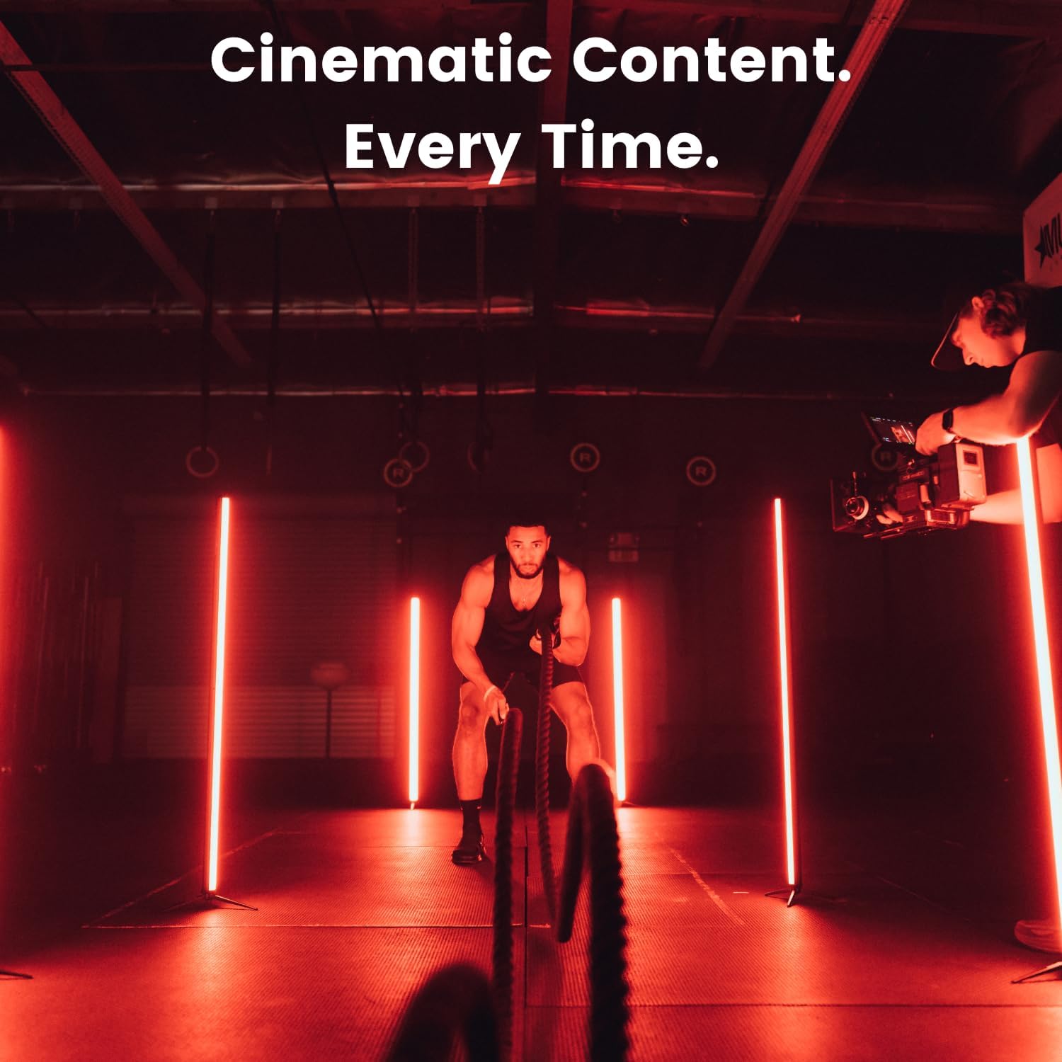 Lume Cube RGB 4' XL Tube Light for Photo & Video | RGBWW Full Color Tube Light | Bluetooth App Controlled | Millions of Colors | Aluminum Durable Design | 97+ CRI