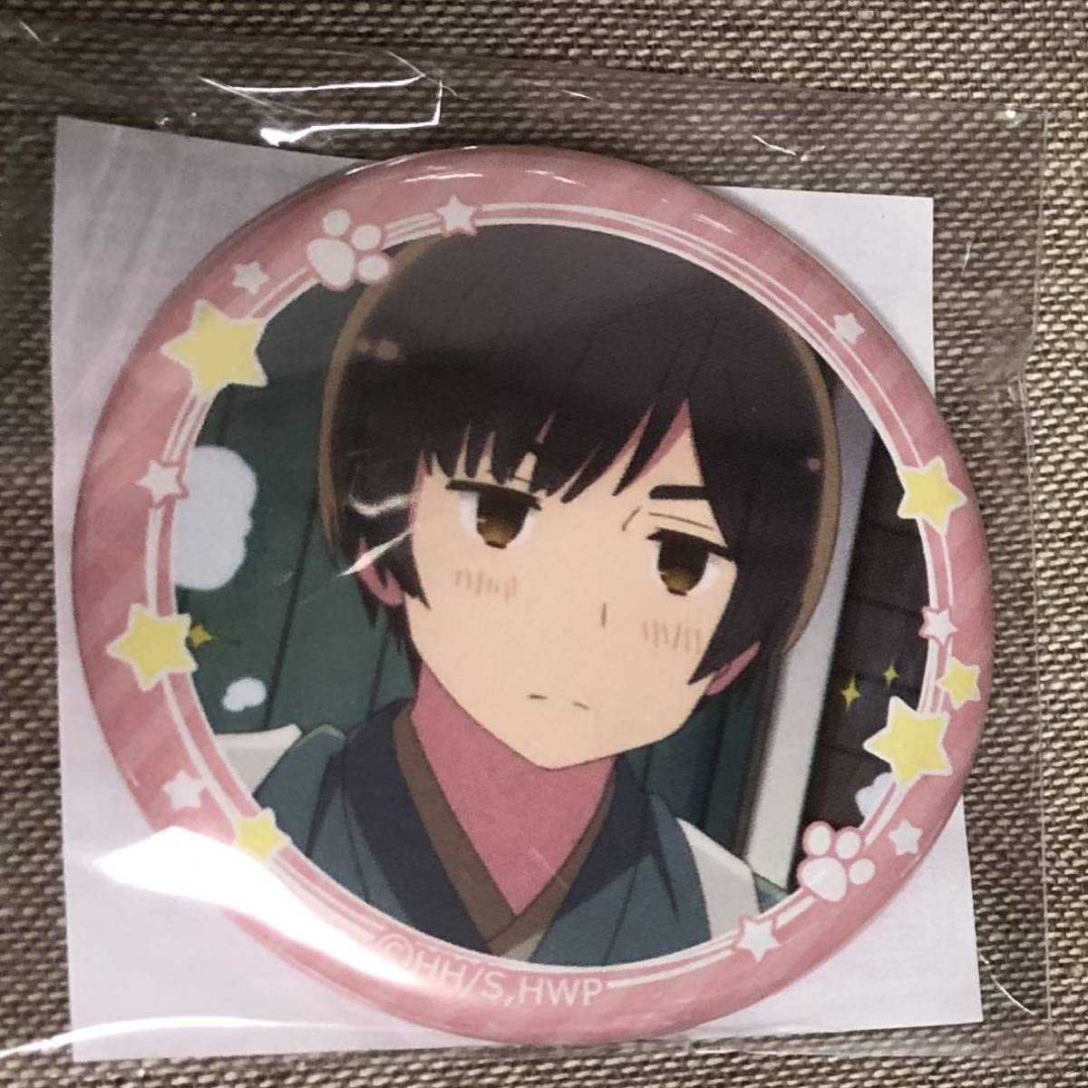 Amazon.co.jp: ヘタリア 日本 パスタくじC賞 缶バッジ ナンジャタウン