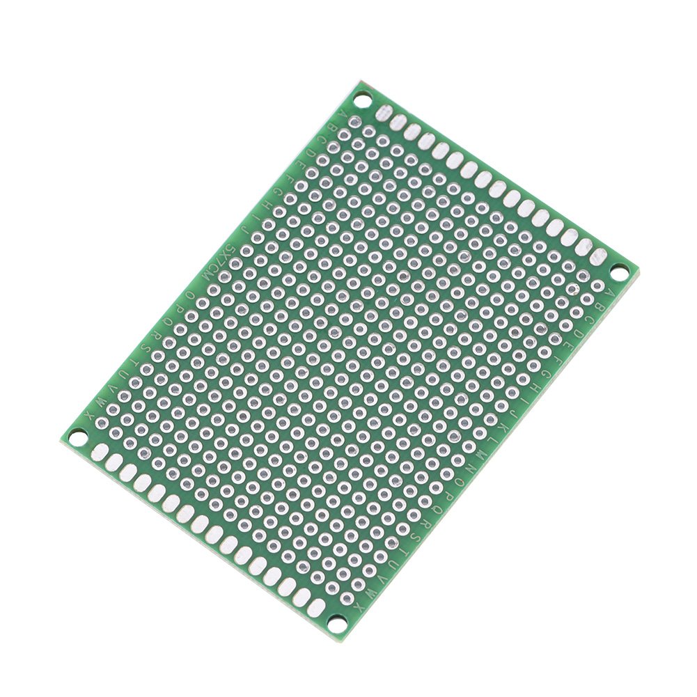 10 sztuk płytka drukowana, 5cm x 7cm podwójne boki prototypowanie DIY lutowanie uniwersalna płytka drukowana