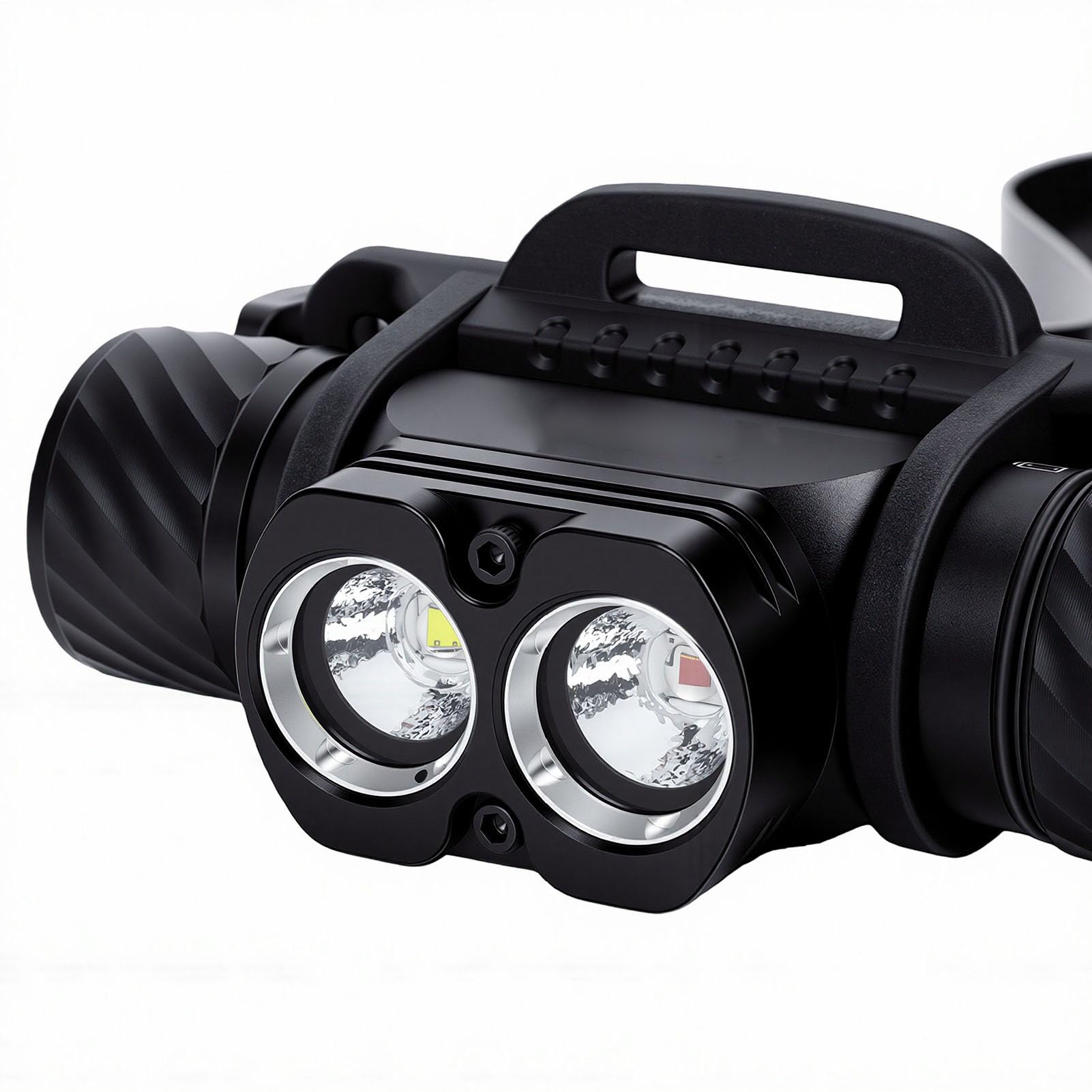 RiToEasysports Stirnlampe, Wasserdichte Stirnlampe mit 7 Stunden Laufzeit und 5 Modi Zum Unterwasserfischen, Tauchen