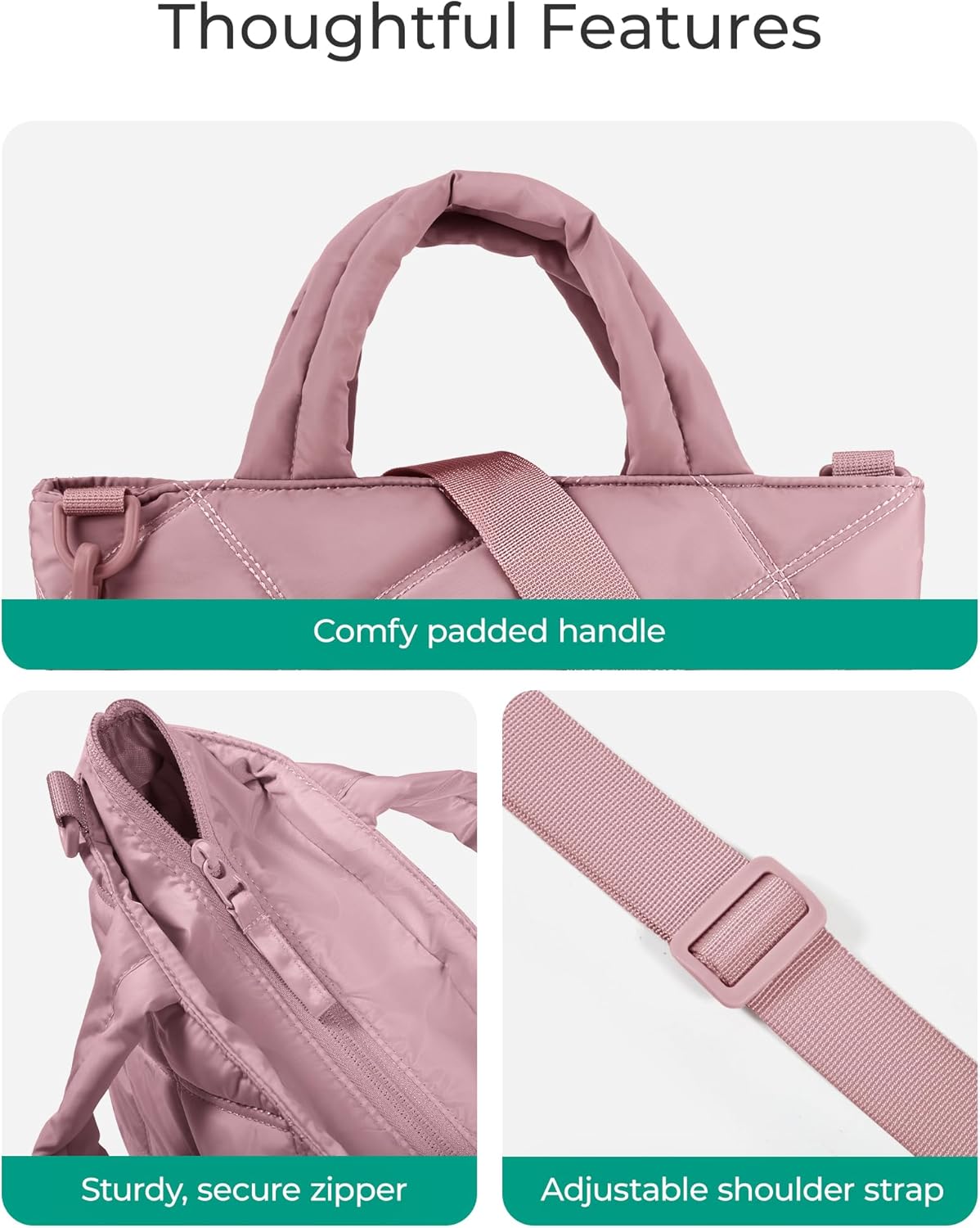 BAGSMART Crossbody Bags for Women, Small Crossbody Bag Cross Body Purse Mini Tote Travel Purse Shoulder Handbags Wallet - Image 6