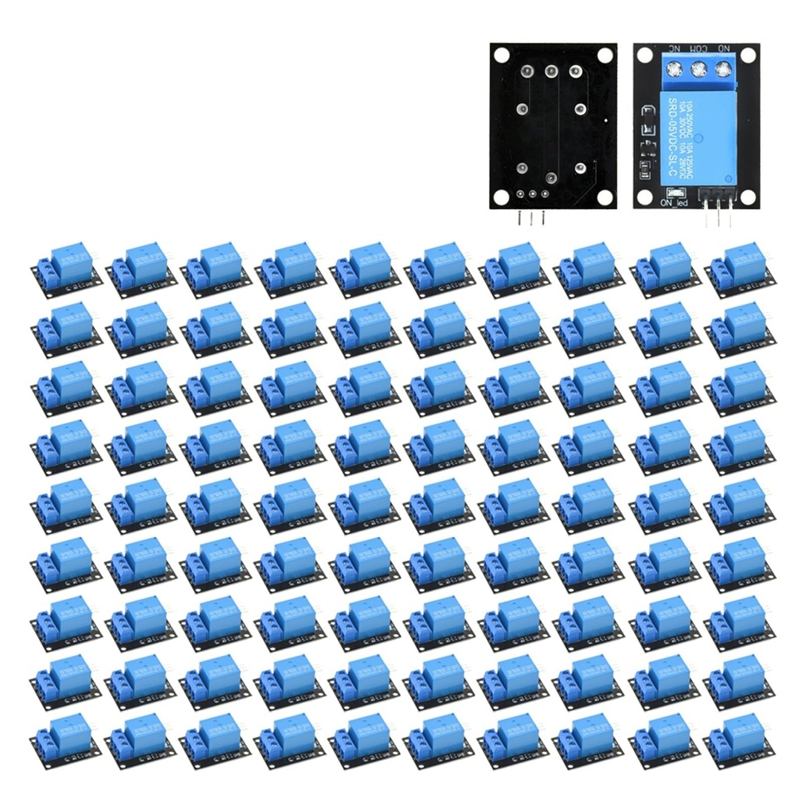 KY-019 Scheda interruttori modulo relè 5V 1 canale for PIC AVR ARM DSP(50PCS)