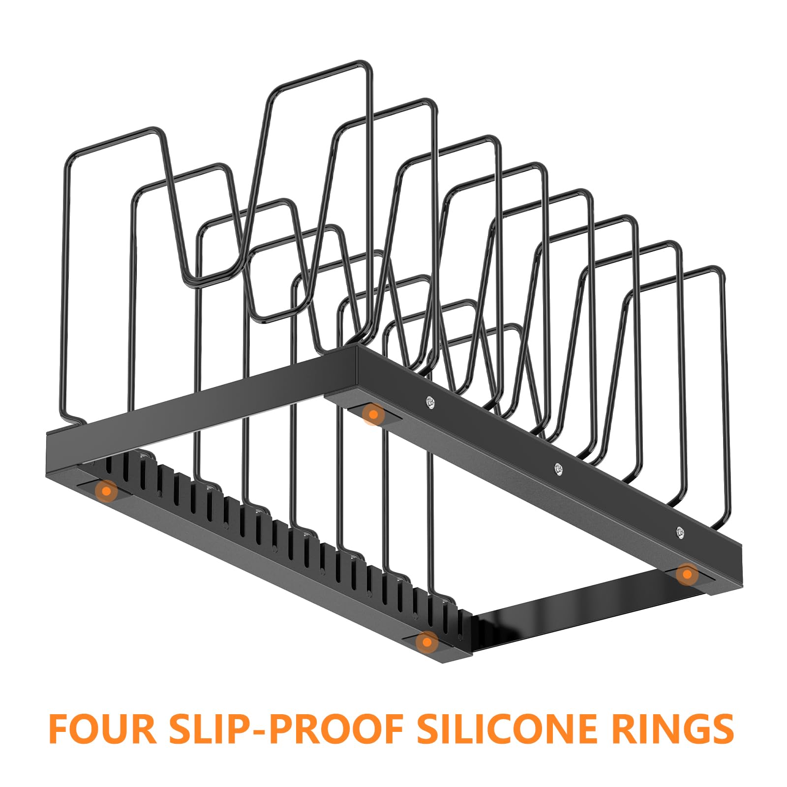 Organisateur De Tiroir Pour Casseroles Et Poêles, Support Réglable Pour