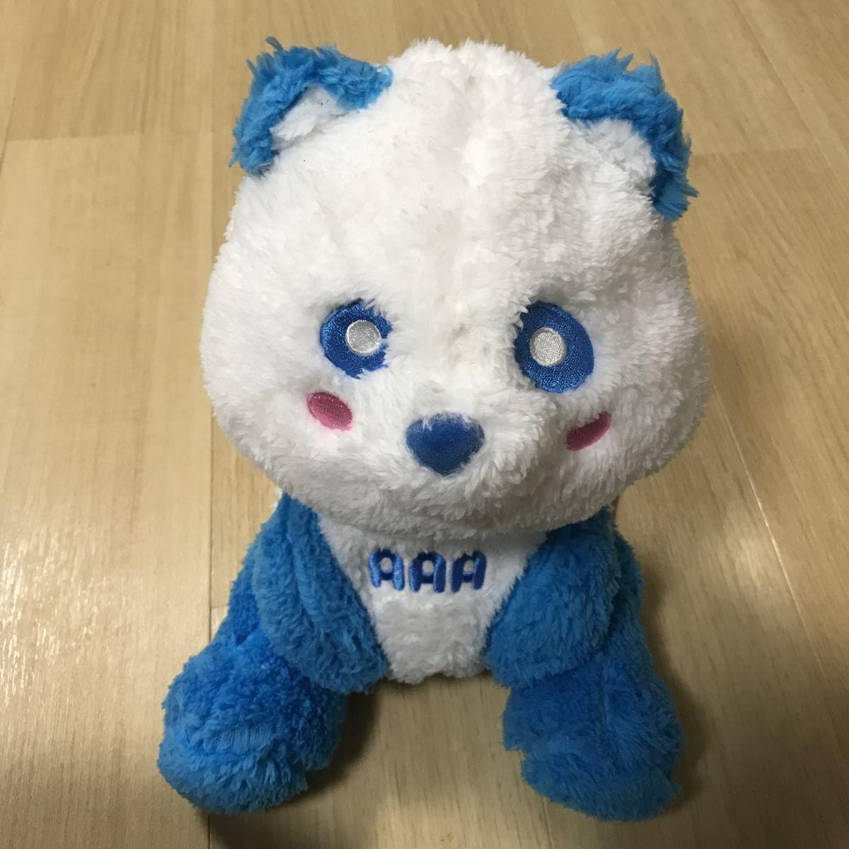 Amazon aえ パンダ ふさふさbigぬいぐるみ2 青 ブルー 與真司郎 単品 おもちゃ おもちゃ