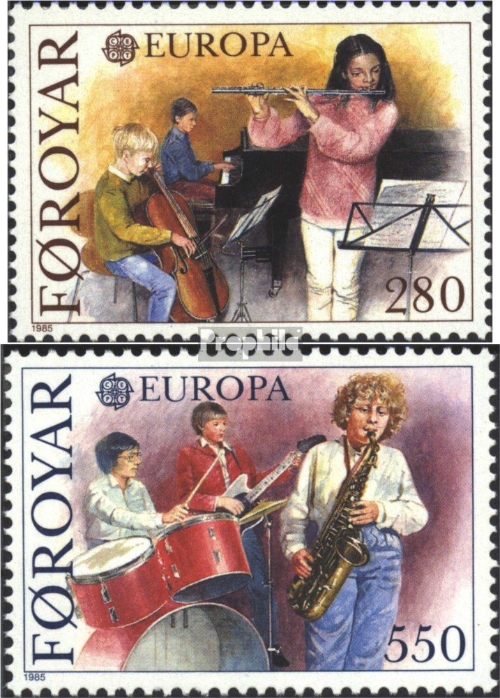 Prophila Collection Danemark - Îles Féroé 28-30 (complète.Edition.) Neuf avec Gomme Originale ** MNH 1977 Oiseaux (Timbres pour Les collectionneurs) Oiseaux