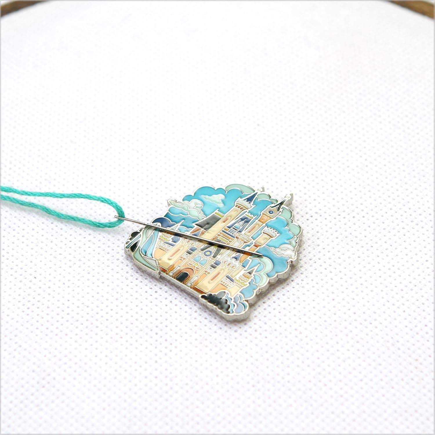 Awesome Pattern Studio Needle Minder Set - Cinderella Castle in 2 Sets (Set #2)