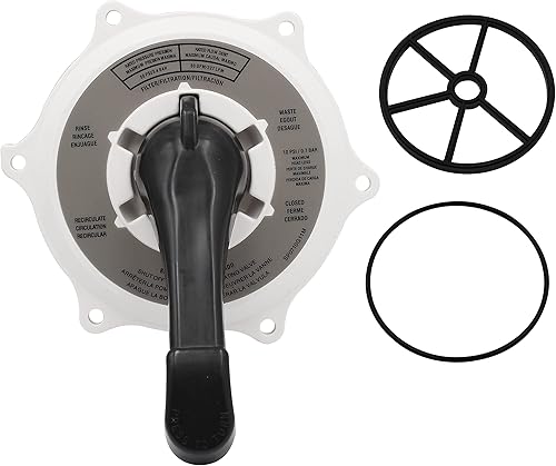 BTLXU SPX0710XBA Cubierta de llave y mango de repuesto para Hayward SP0710, SP0710X, SP0711, SP0712 válvula multipuerto, con junta y junta tórica