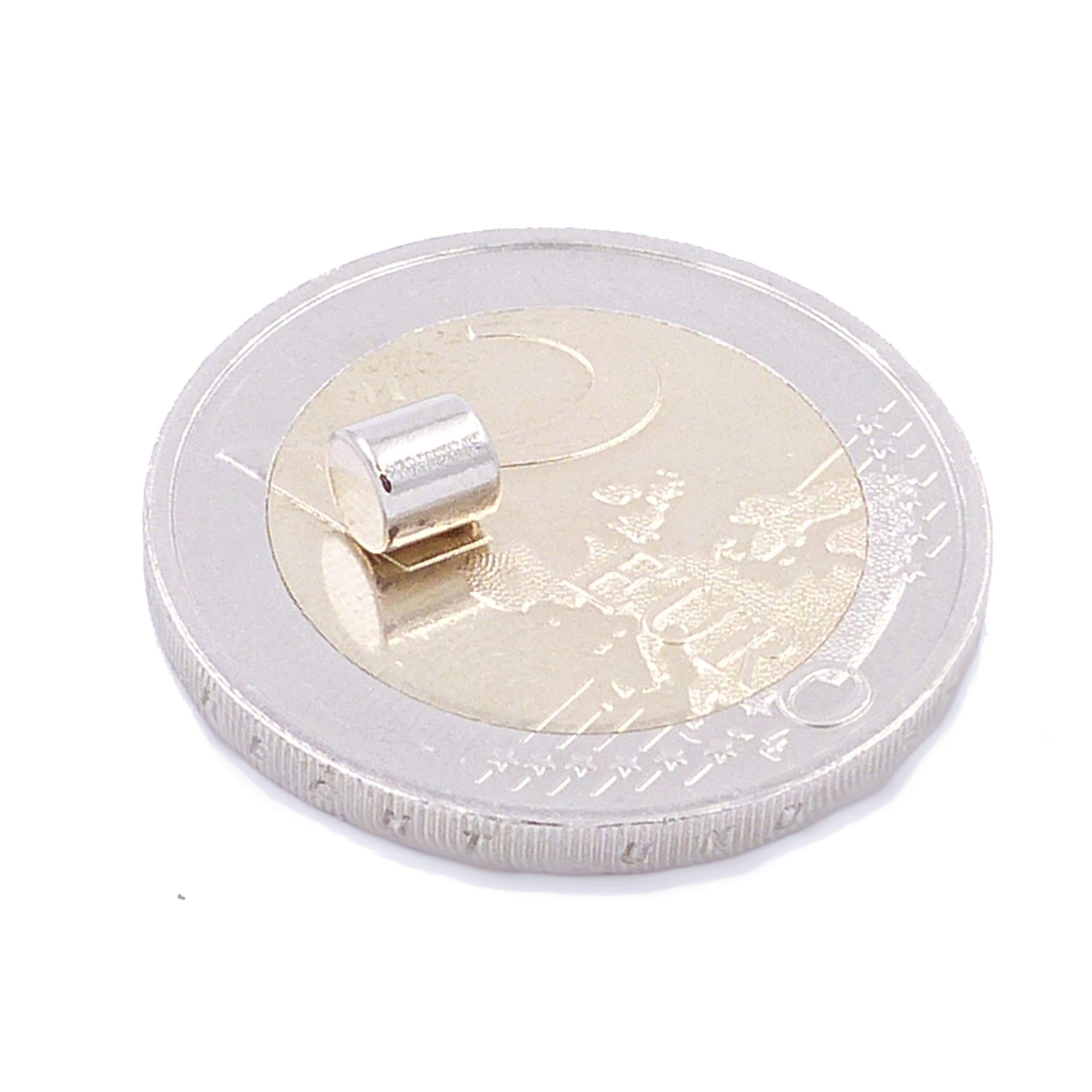 10 Mini Magneti Al Neodimio Disco 4x4 Mm – Grado N52, Ultra Potenti, Forza 690g, Triplo Strato Nichel, Per Modellismo, Foto, Lavagne - 3