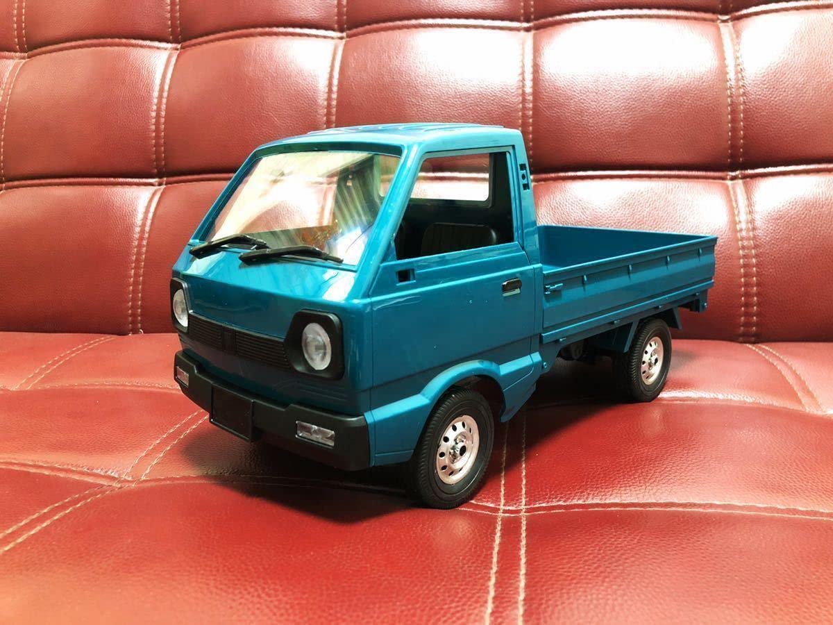 軽トラック　スズキ　キャリィ風　WPL ドリフト　2WD D12 1/10 丸目 WPL JAPAN スズキ キャリイ 軽トラRC RTR – RAYWOOD