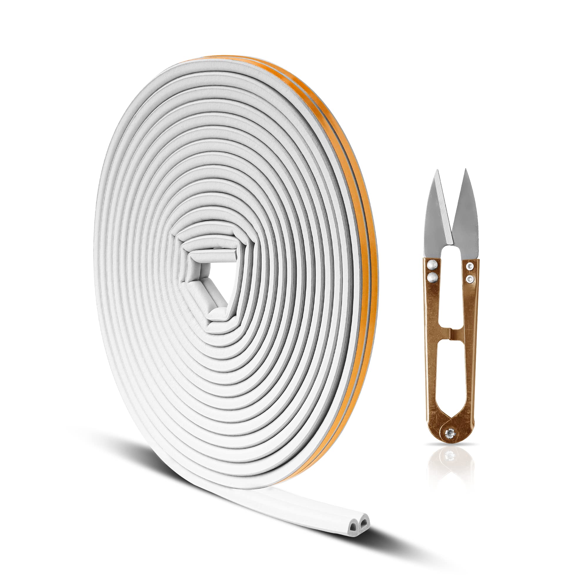 Buy Lamondre 12m Window Draught Excluder Tape 2X Self Adhesive Foam