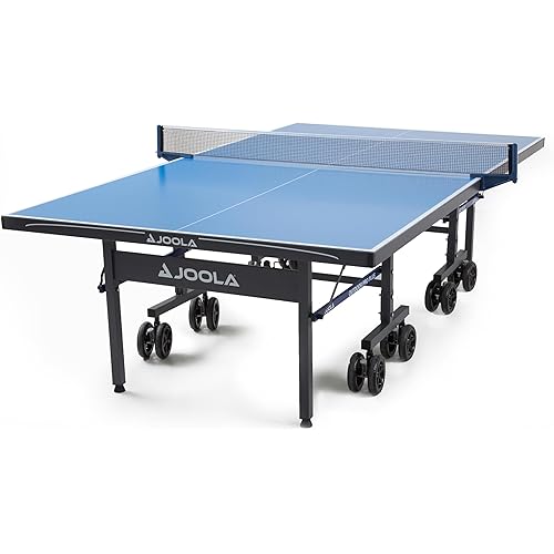 JOOLA NOVA Outdoor Ping Pong Table with Waterproof Table Tennis Net Set - Quick Assembly - All Weather Aluminum Composite Surface - Tournament Quality - Indoor & Outdoor Compatible
