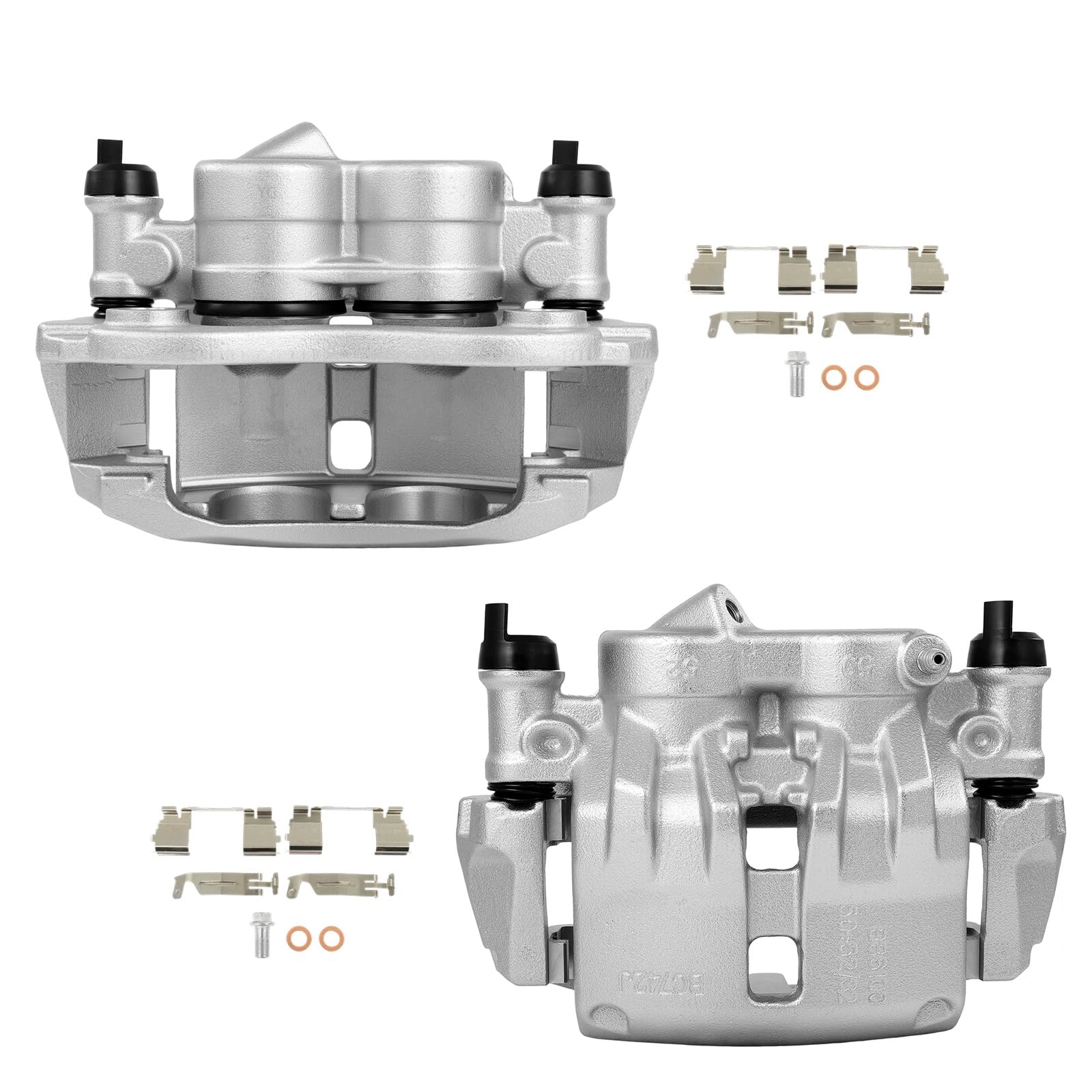 SCITOO 18B5524 18B5525 Front Brake Calipers Fit For Ram For ProMaster 1500 2014-2024,For Ram For ProMaster 2500 2014-2019,For Ram For ProMaster 3500 2014-2019, Disc Brake Caliper Assemblies,2PCS