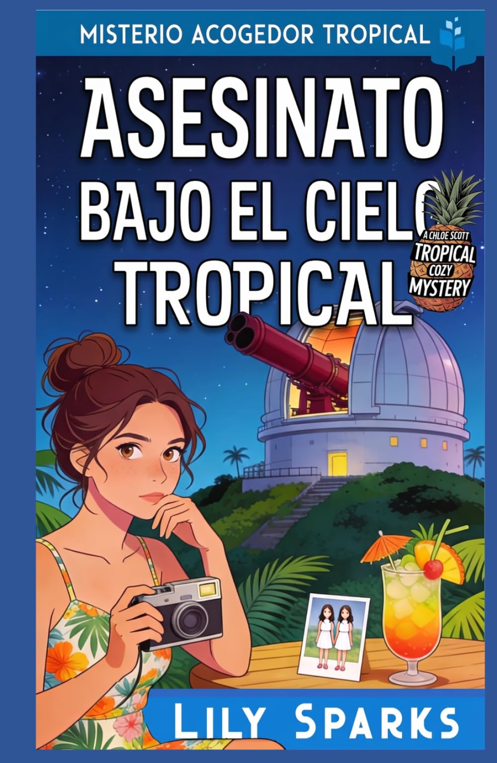 Asesinato bajo el cielo tropical: Misterio acogedor tropical (Los misterios tropicales de Chloe Scott)