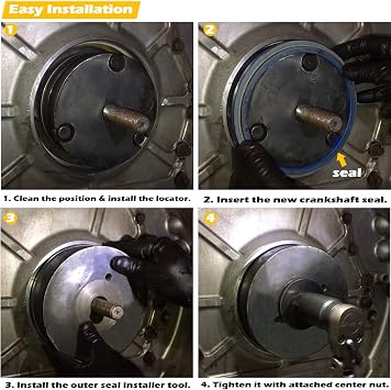 3406 Diesel Front & Rear Crankshaft Seal Wear Sleeve Installer Tool Perfectly Fits for CAT Caterpillar 3406 3408 C-15