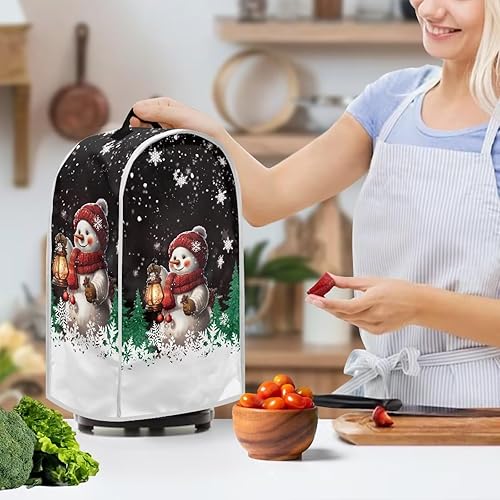 Vista 141 de doginthehole Lindas fundas para licuadora de gatos para cocina, antihuellas dactilares, a prueba de polvo, mezcladora o cafetera, cubierta