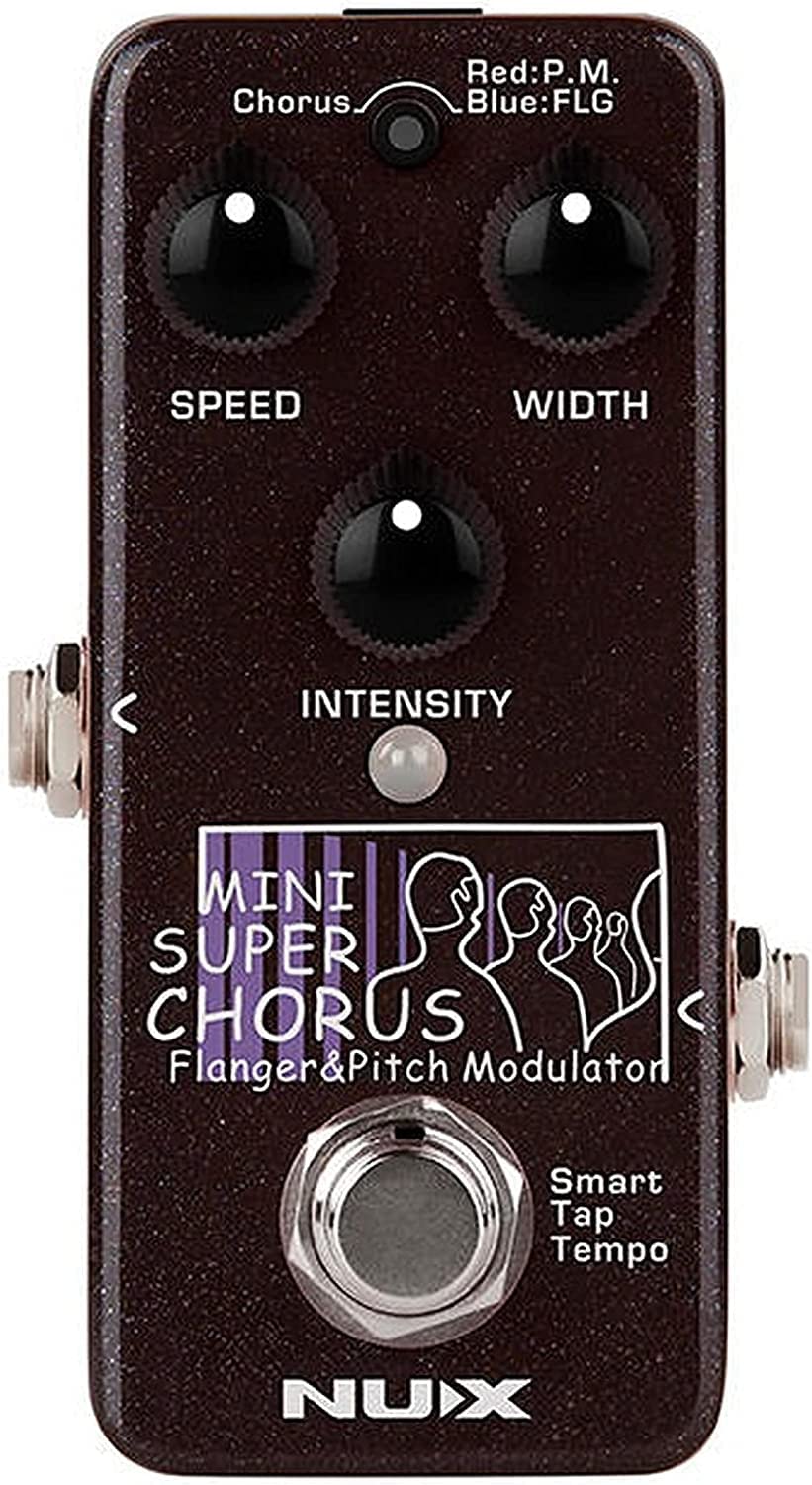 Amazon.co.jp: NUX Mini SCF スーパーコーラスフランジャー ピッチ