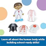 Learning Resources Skill Builders! Ensemble d'activités du corps humain,17 Pièces, âges 4+, Préscolaire Learning Activités, Science préscolaire, Livre d'activités préscolaires,Pièces du corps humain pour enfants