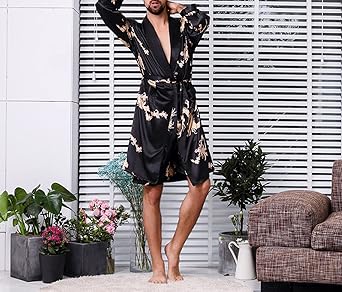 Lujoso y Sexy conjunto de pijama de seda satinada para mujer gran oferta conjunt