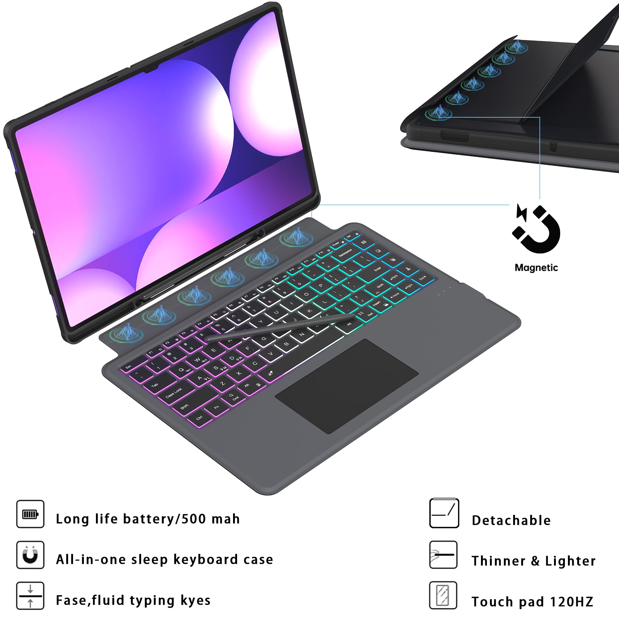 Amazon.com: for Samsung Galaxy Tab S9 Ultra/S8 Ultra/S10