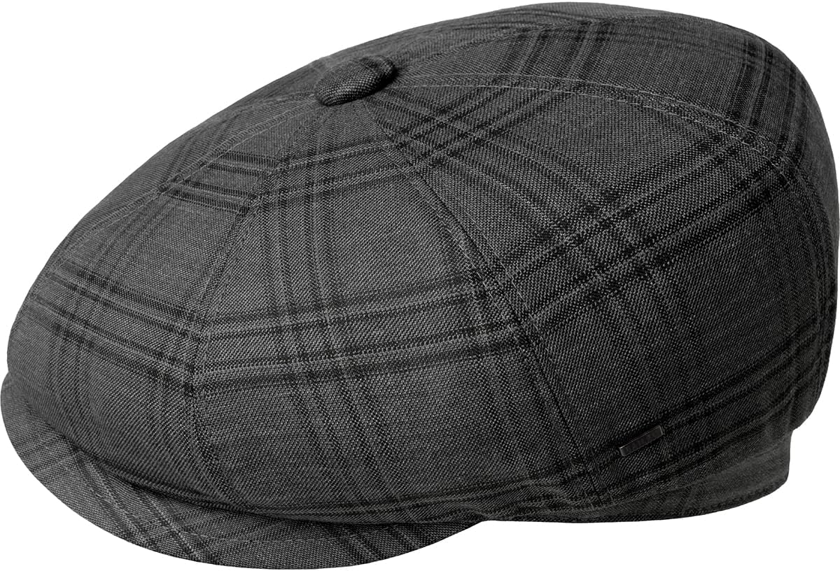 Bailey 1922 Eniry Ivy Cap - c/XL Newsboy Black Window