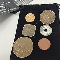 Vista 3 de Moneda Mundial de la Segunda Guerra Mundial - 6 monedas utilizadas durante la Segunda Guerra Mundial en el Pacífico, The Pearl Harbor Collection