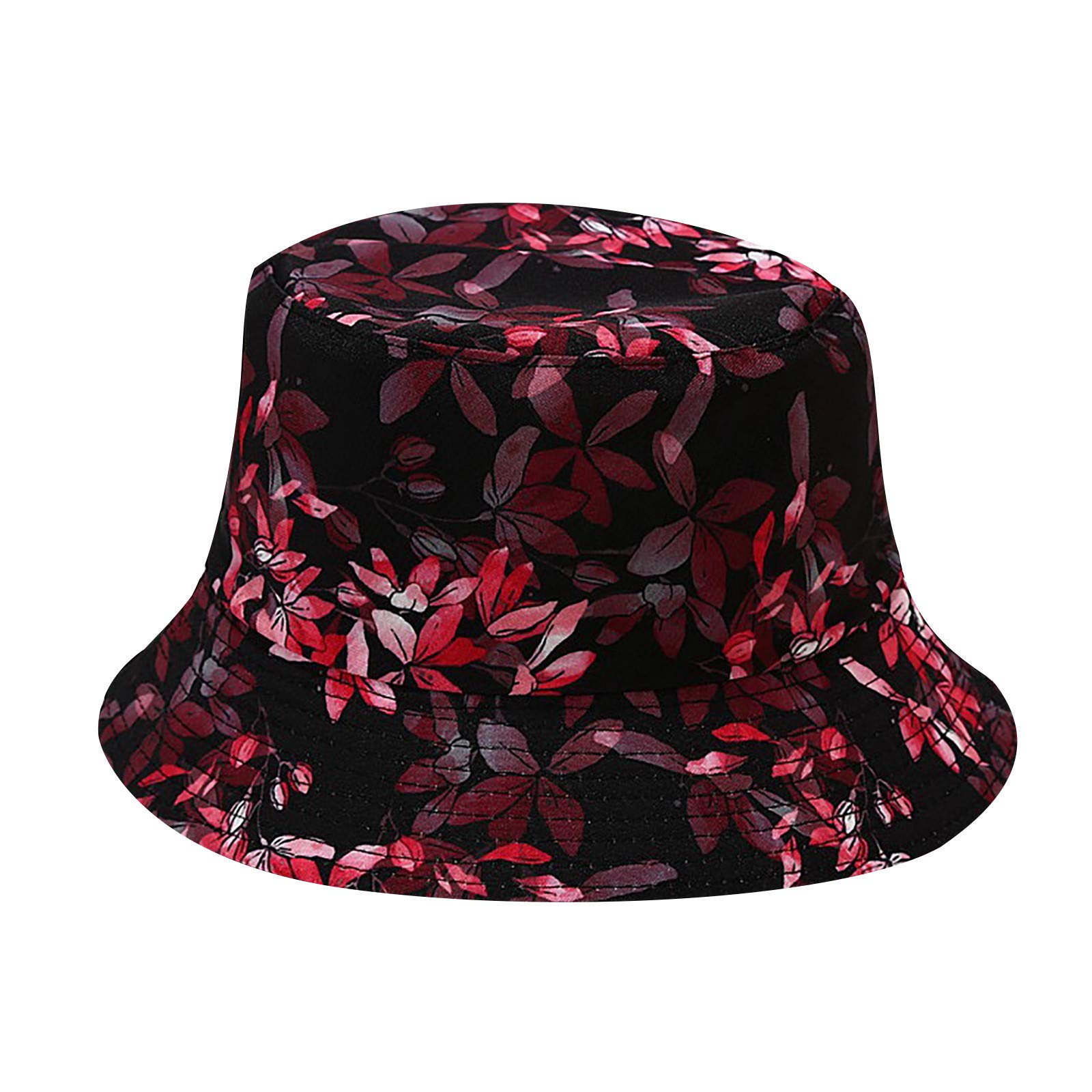 CUTeFiorino Sombrero de hombre sombrero impresión cubo sombrero al aire libre sombrilla platillo gorras de béisbol sombrero de pescador hombre