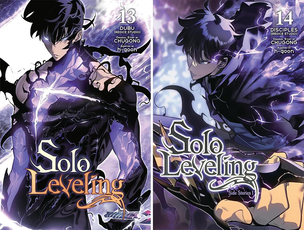 Solo Leveling Manga Series 14 Collection Books Set Vol 1-14 by Chugong      Paperback – August 20, 2024