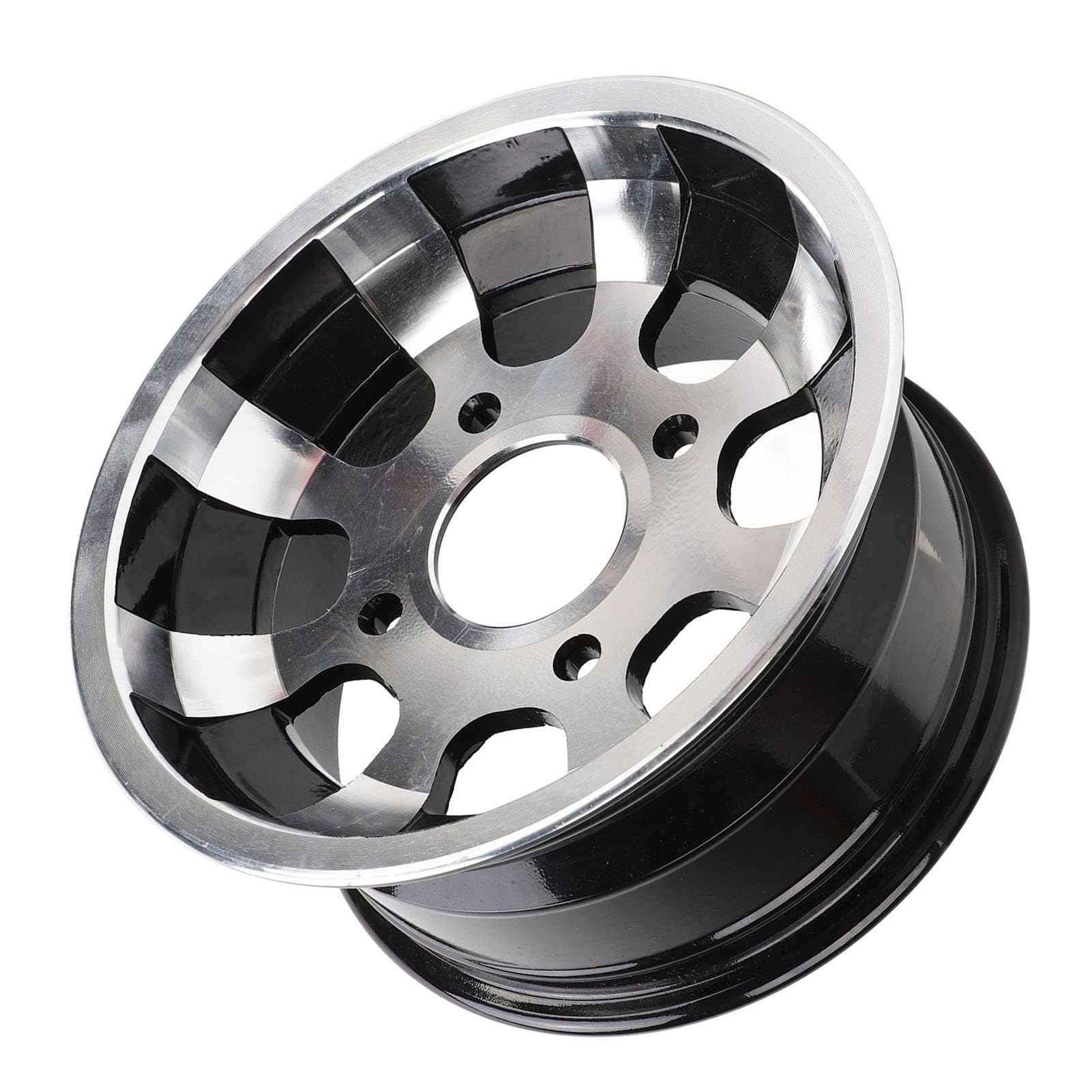 Cerchi da 10 Pollici Ruota in Lega di Alluminio da 10 Pollici per ATV, Go Kart, Carrello da - Design Elegante, Prestazioni Migliorate - Larghezza 145 Mm / 5,7 (Larghezza anteriore 140