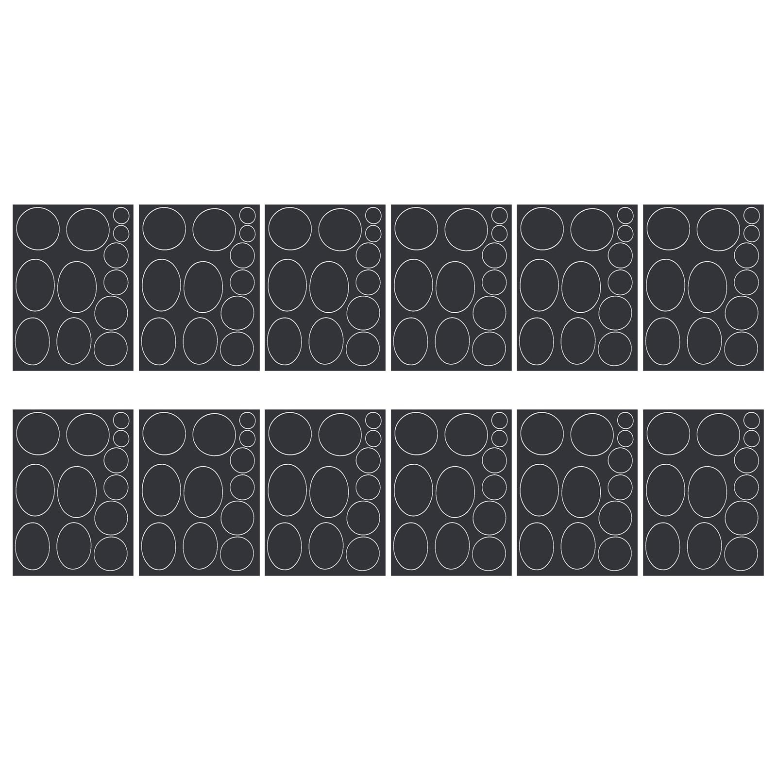 Tsophreniq 24 Sheets Down Jackets Repair Patches for Jackets Tent Outerwear, Adhesive Different Size/Shape Gear Repair