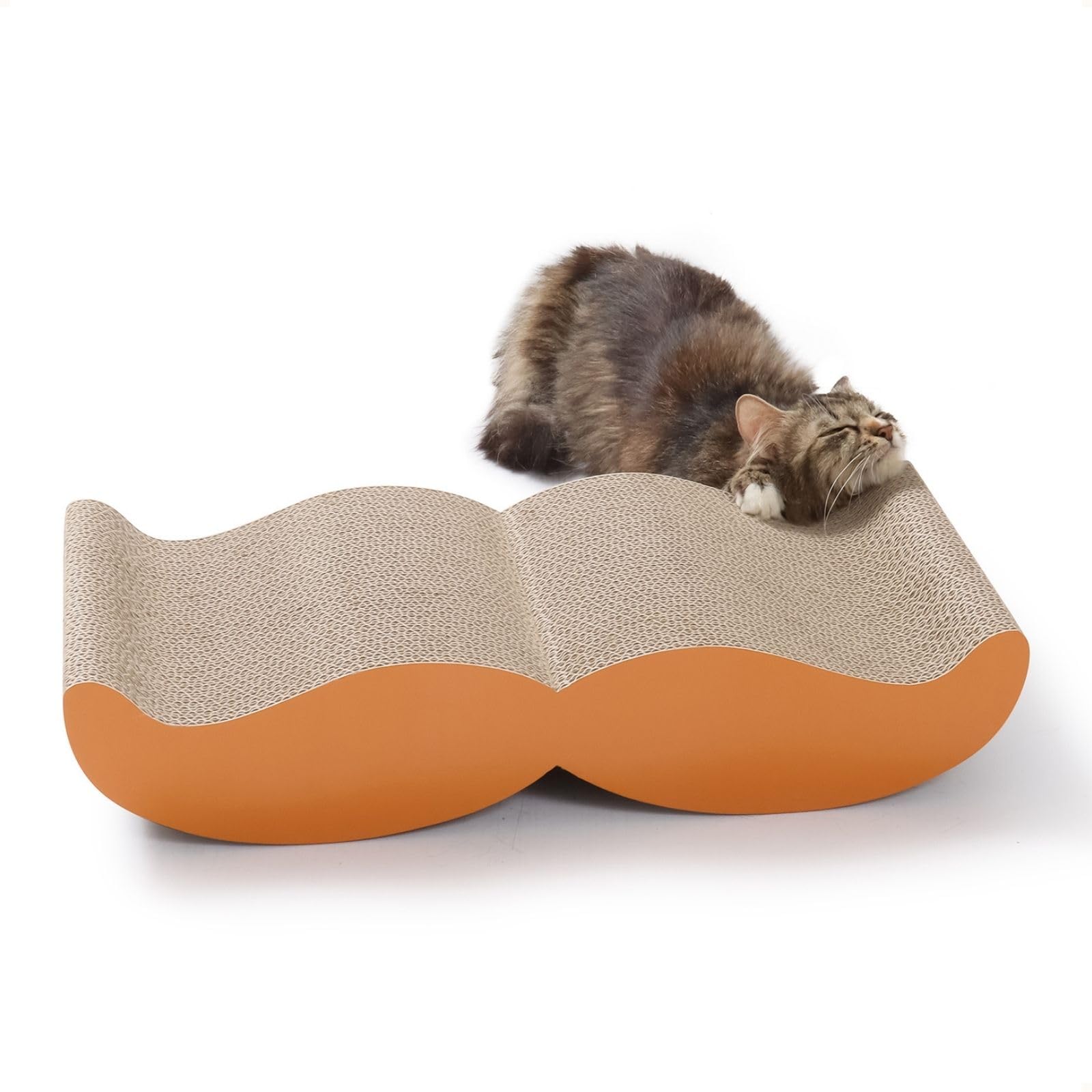 Amazon | COTCAT (コットキャット) CAT WHISKER 猫 爪研ぎ 段ボール/猫