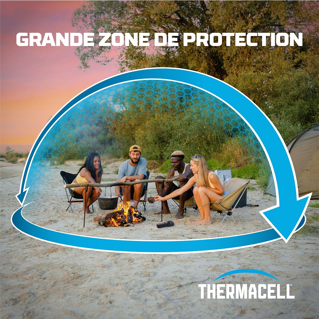 THERMACELL Bouclier Anti Moustiques et Moustiques Tigres - 20m² - 12h