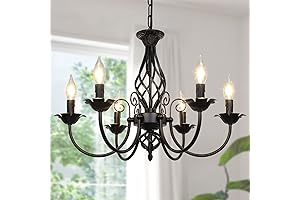 Upgraded Farmhouse Dining Room Chandelier