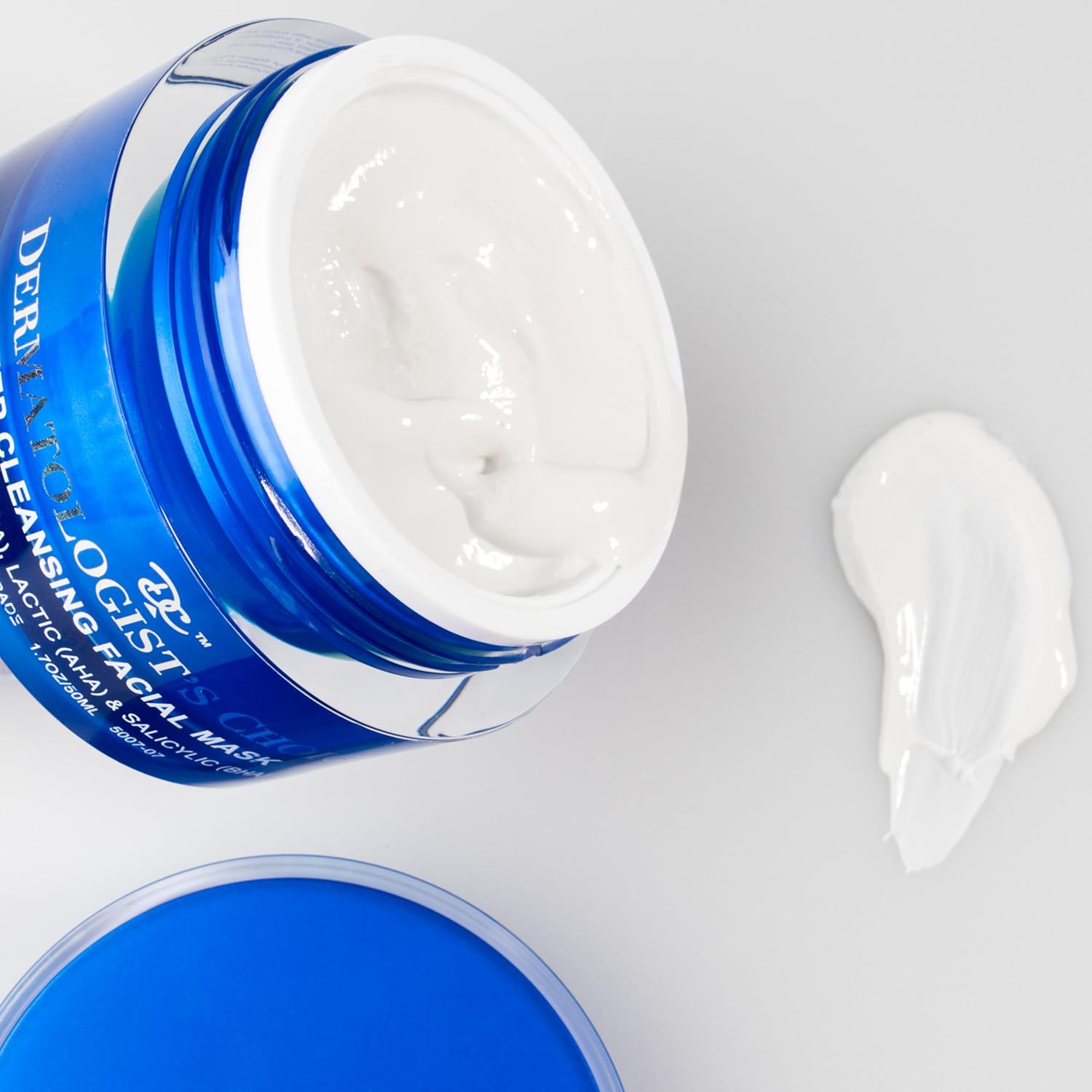 Dermatologist's Choice Deep Cleansing Mask With AHA, BHA, and Detoxifying Clay For Clogged Pores, Excess Oil, and Dull Skin