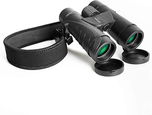 Miniatura 7 de Prismáticos HD de 10 x 42 pulgadas para adultos observación de aves senderismo exteriores telescopio de alta potencia con visión grande y brillante