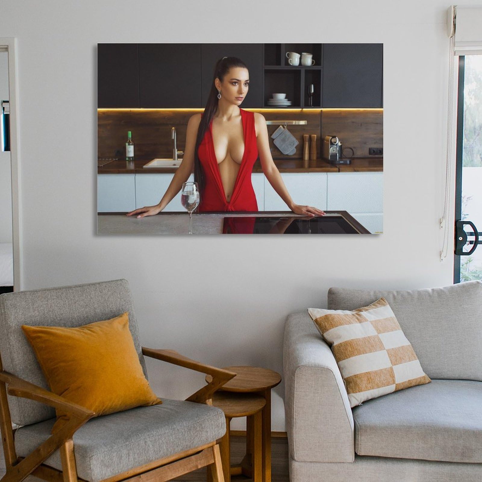 likaub Helga Lovekaty Famous Model Sexy Poster (12) Wall Art Picture  Painting Poster Canvas Print Posters Artworks Bedroom Living Room Decor  24x36inch(60x90cm) : Amazon.ca: Home