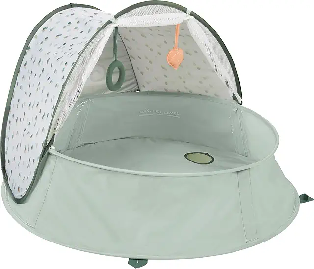 Tente UV Bébé Babymoov Aquani Provence 3-en-1 avec Piscine et Matelas d'Éveil